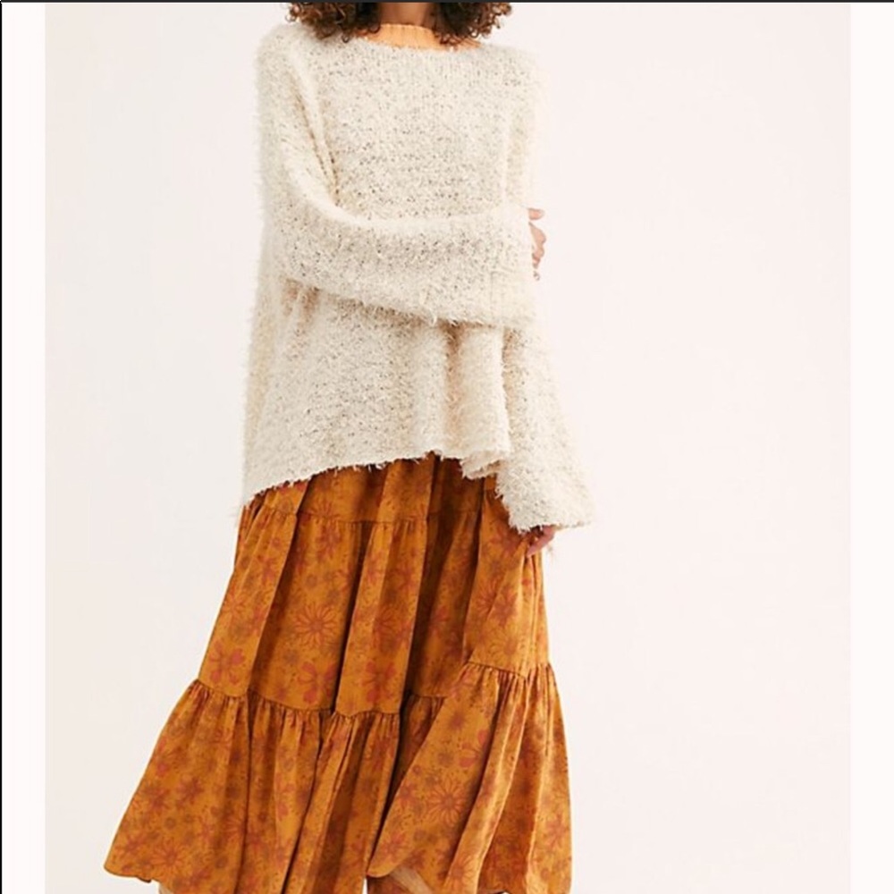 Free People floral maxi Kerrigan skirt S